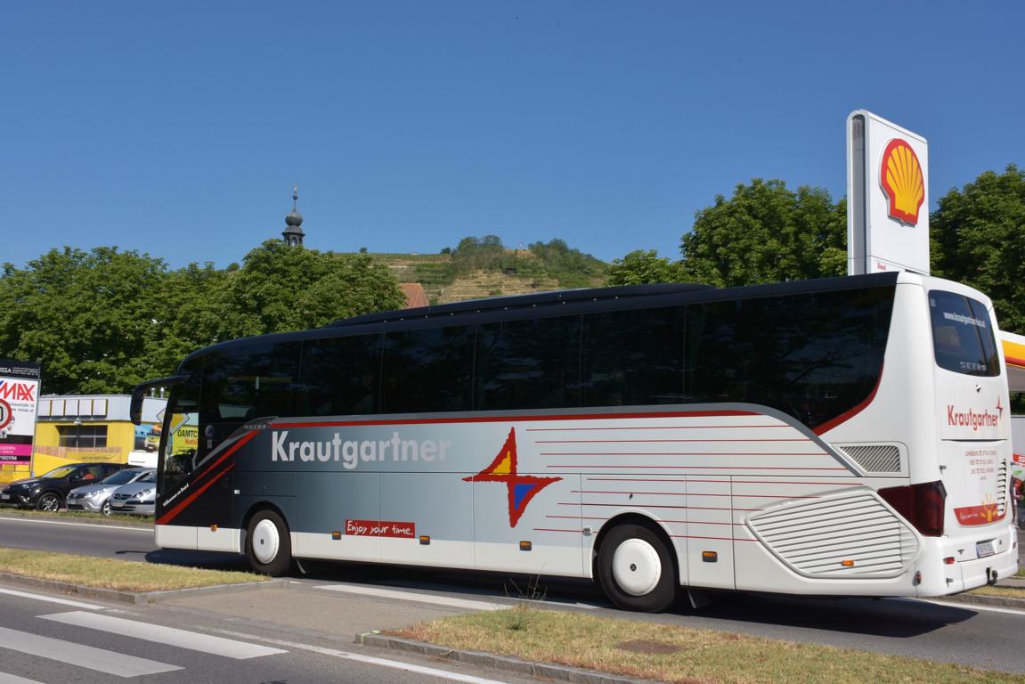 Setra 515 HD von Krautgartner Reisen aus sterreich 06/2017 in Krems.