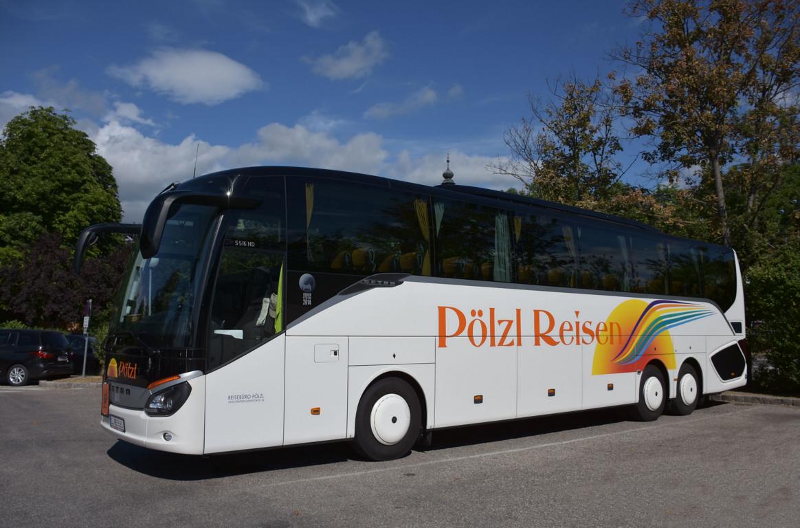 Setra 515 HD von Plzl Reisen aus sterreich 06/2017 in Krems.