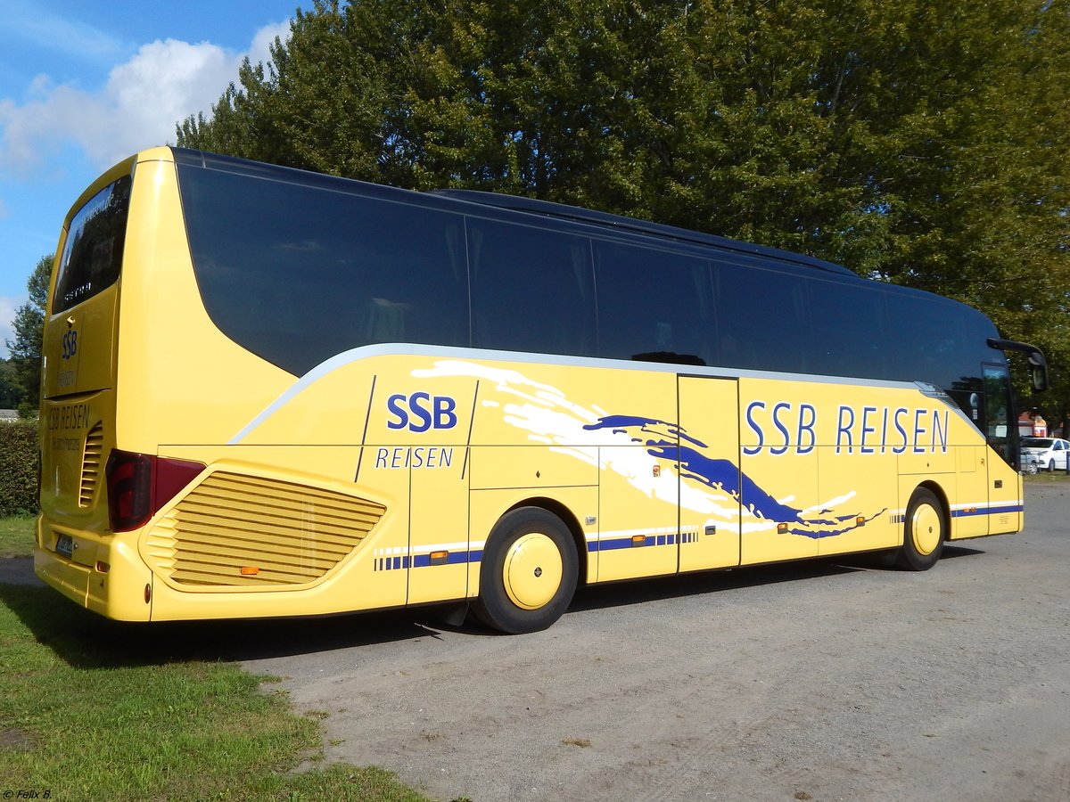 Setra 515 HD von SSB Reisen aus Deutschland in Binz.