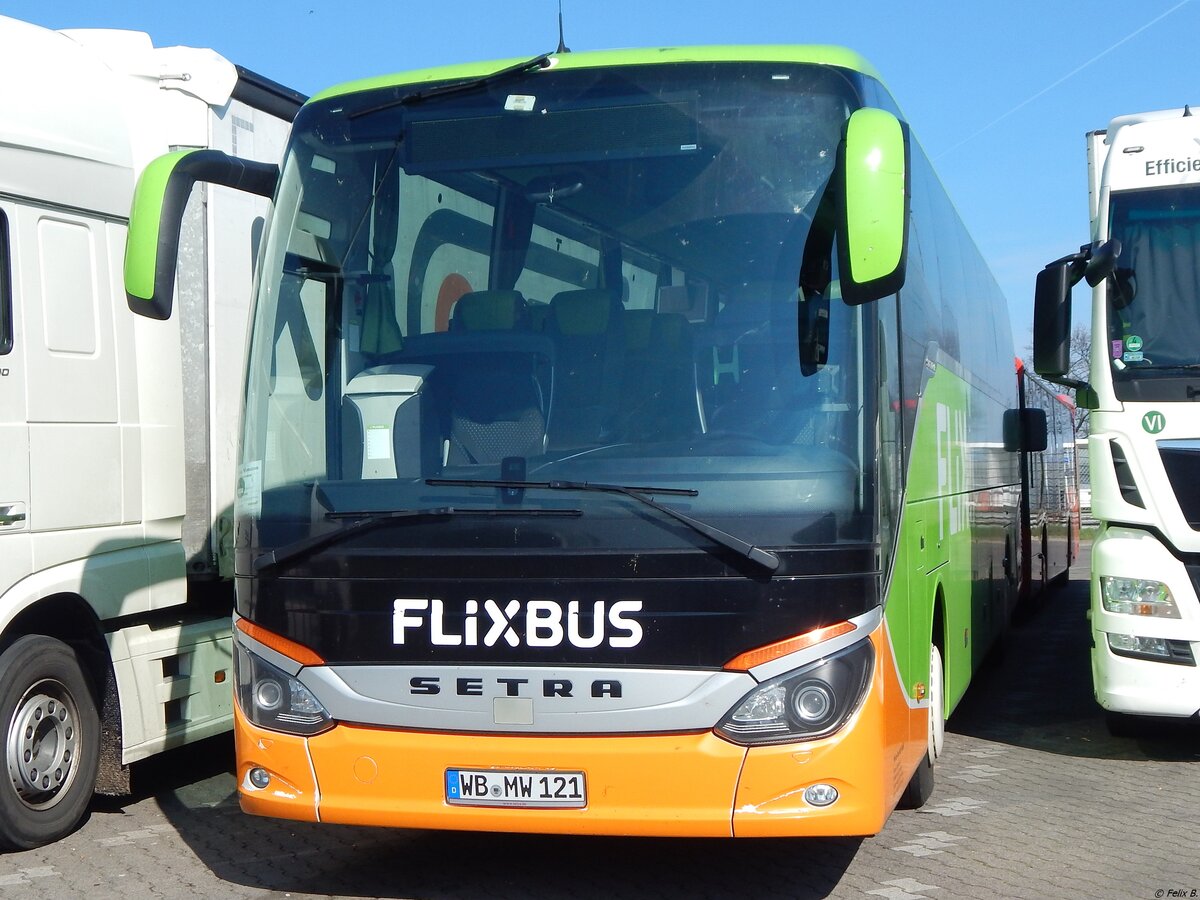Setra 516 HD von Flixbus/Wricke Touristik aus Deutschland in Berlin. 