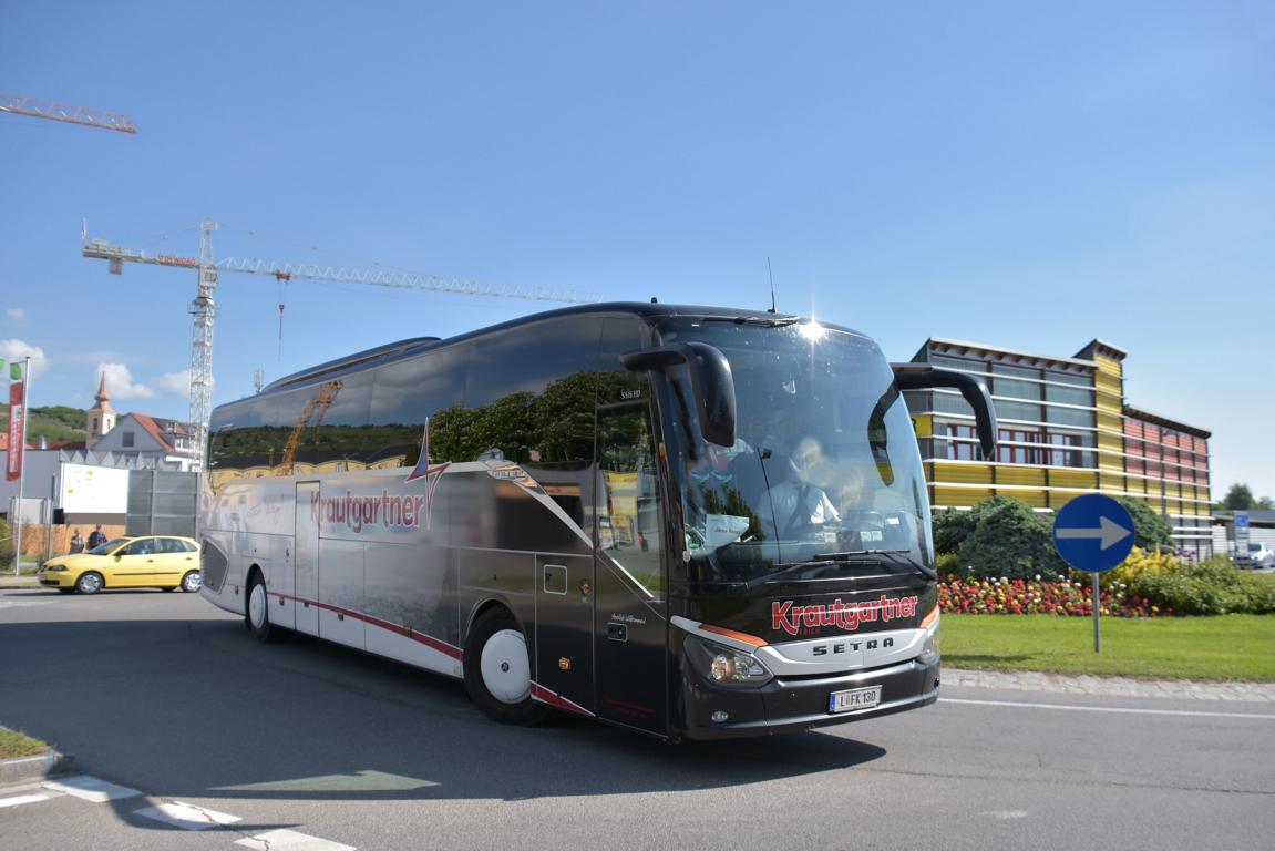 Setra 516 HD von Krautgartner Reisen aus sterreich in Krems.