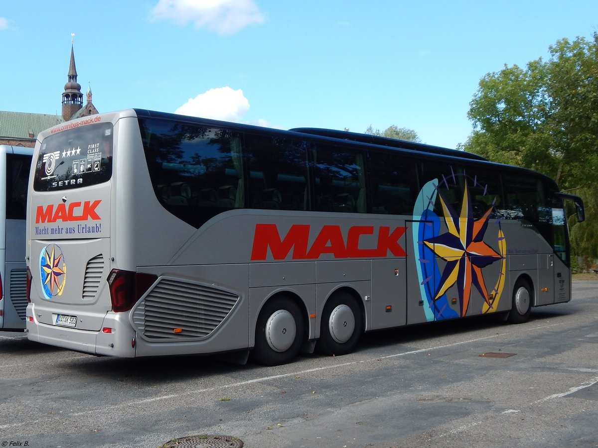 Setra 516 HD von Mack aus Deutschland in Stralsund.