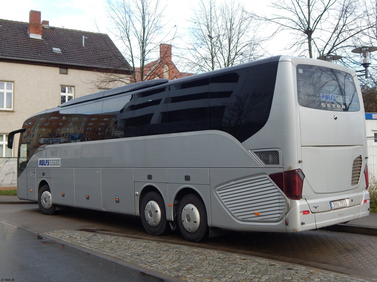 Setra 516 HD von Rolfs Flyg & Bussresor AB aus Schweden in Neubrandenburg.