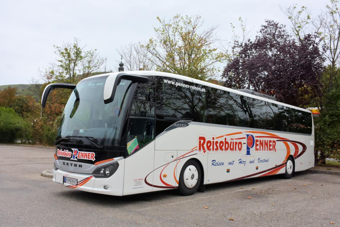Setra 516 MD vom Reisebro PENNER aus sterreich 2017 in Krems.