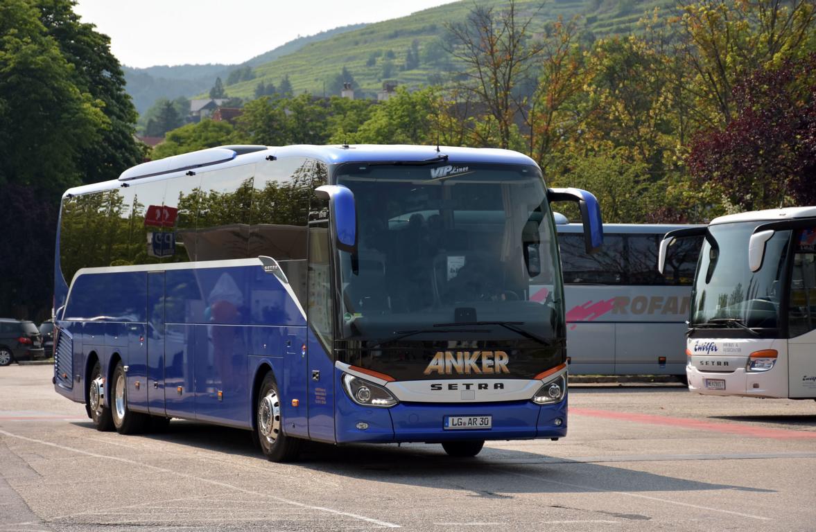 Setra 517 HD von Anker Reisen aus der BRD 2018 in Krems.