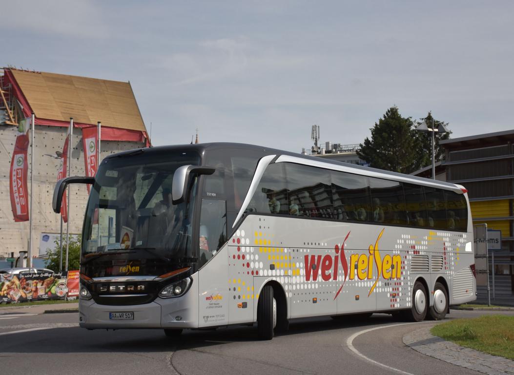 Setra 517 HDH von Weis Reisen aus der BRD 2018 in Krems.