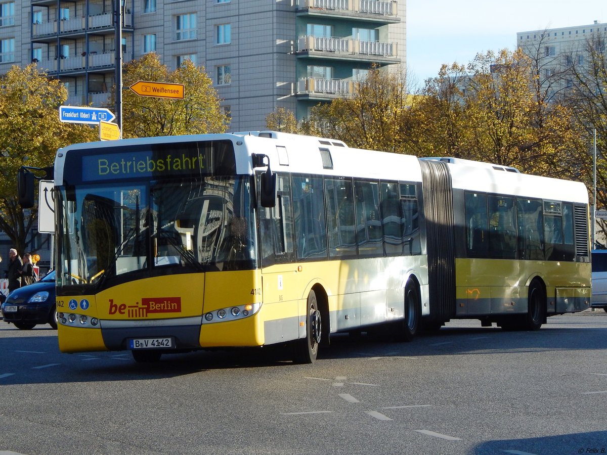 Solaris Urbino 18 der BVG in Berlin.