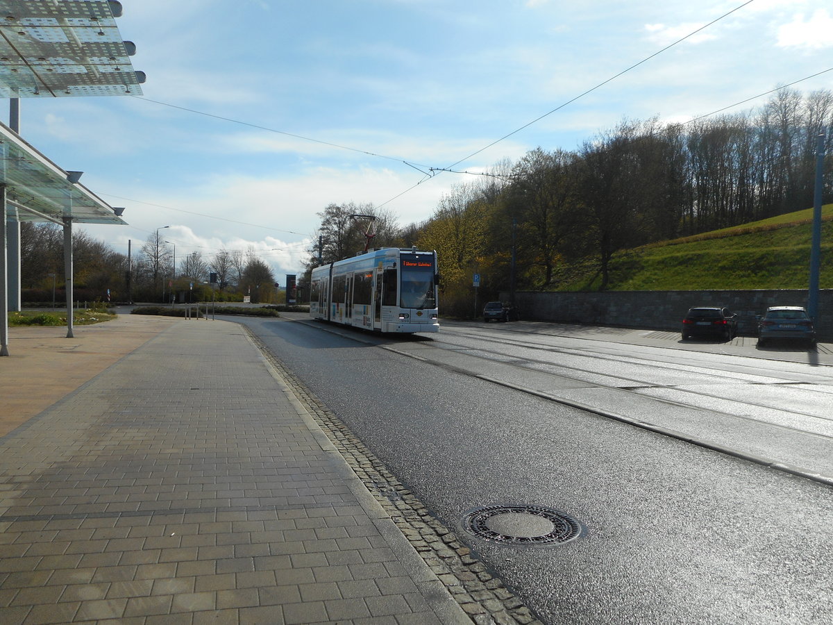 Stra�enbahn in Plauen am 24.04.2016