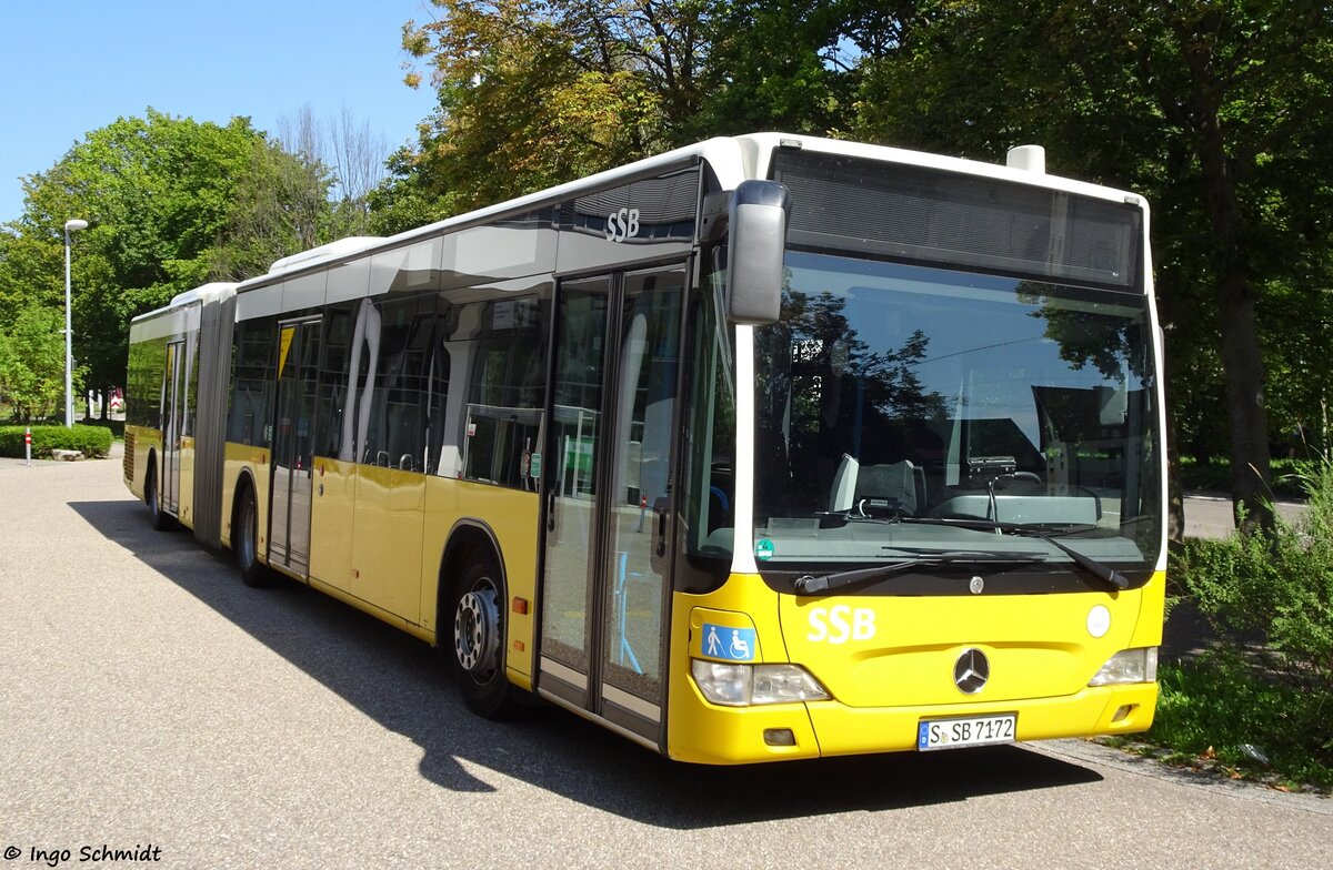 Stuttgarter Stra�enbahnen (SSB) | Nr. 7172 | S-SB 7172 | Mercedes-Benz Citaro Facelift G | 31.08.2019 in Stuttgart