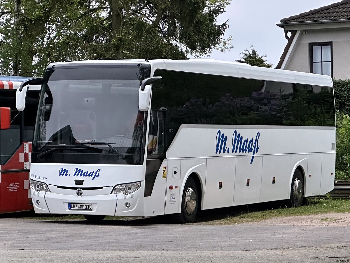 Temsa HD13 von Plauer Busbetrieb M. Maaß aus Deutschland in Quetzin.