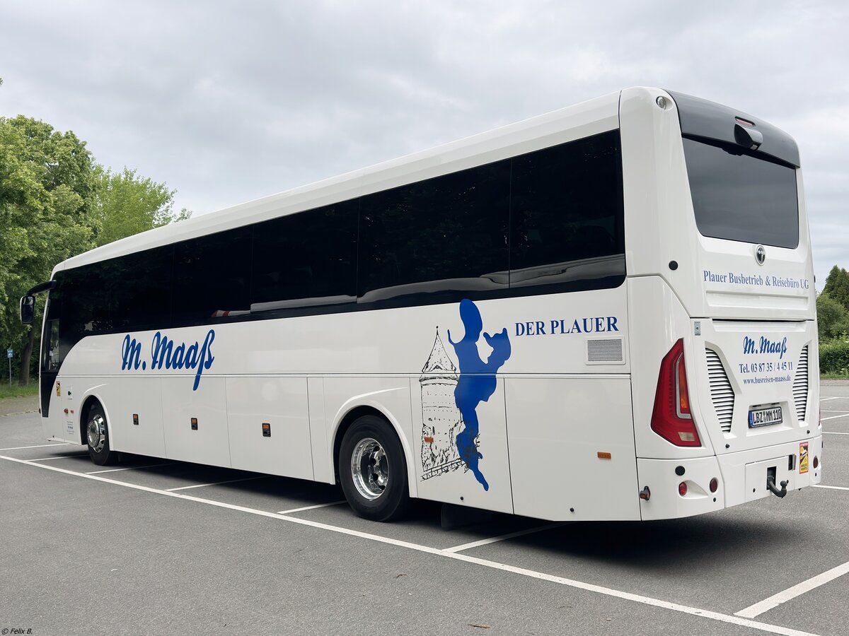 Temsa HD13 von Plauer Busbetrieb M. Maaß aus Deutschland in Sternberg.