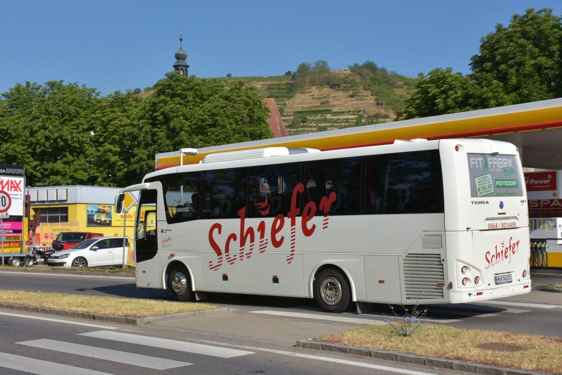 Temsa MD9 von SCHIEFER Reisen aus Niedersterreich 06/2017 in Krems.