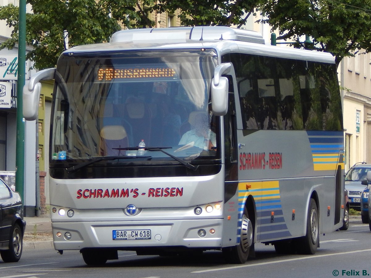 Temsa MD9 von Schramm's-Reisen aus Deutschland in Eberswalde.