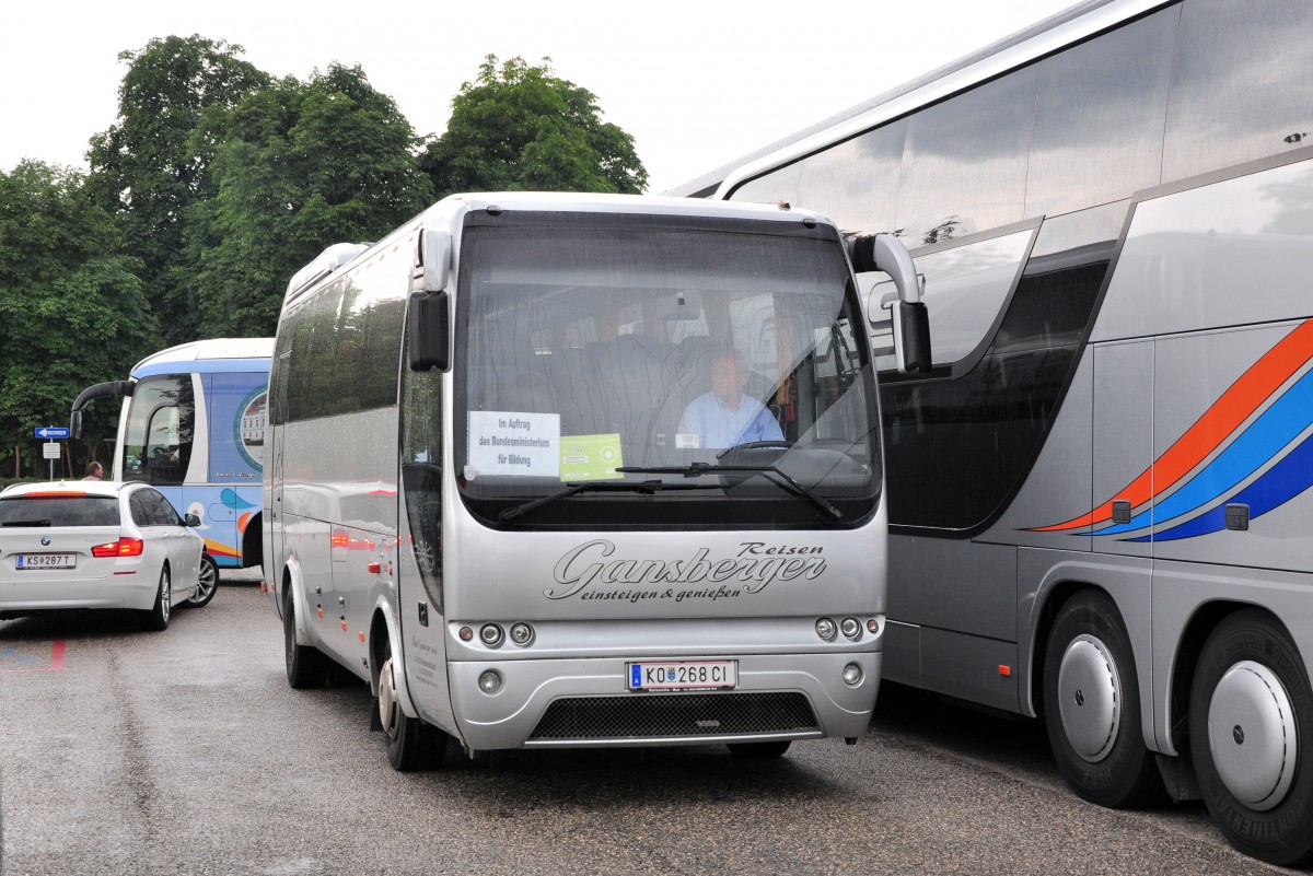 Temsa Opalin von Gansberger Reisen aus sterreich am 12.Juli 2014 in Krems.