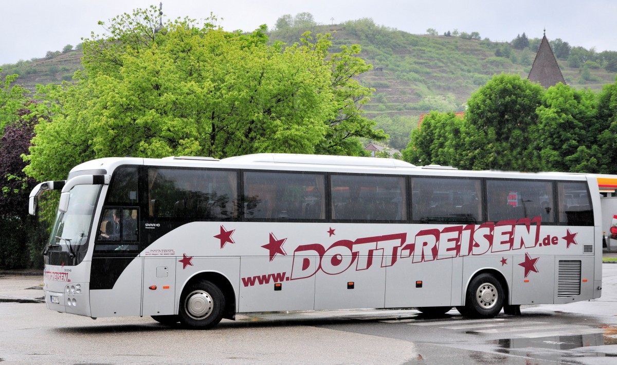 Temsa Safari HD von Dott Reisen aus Deutschland am 7.Mai 2014 in Krems gesehen.