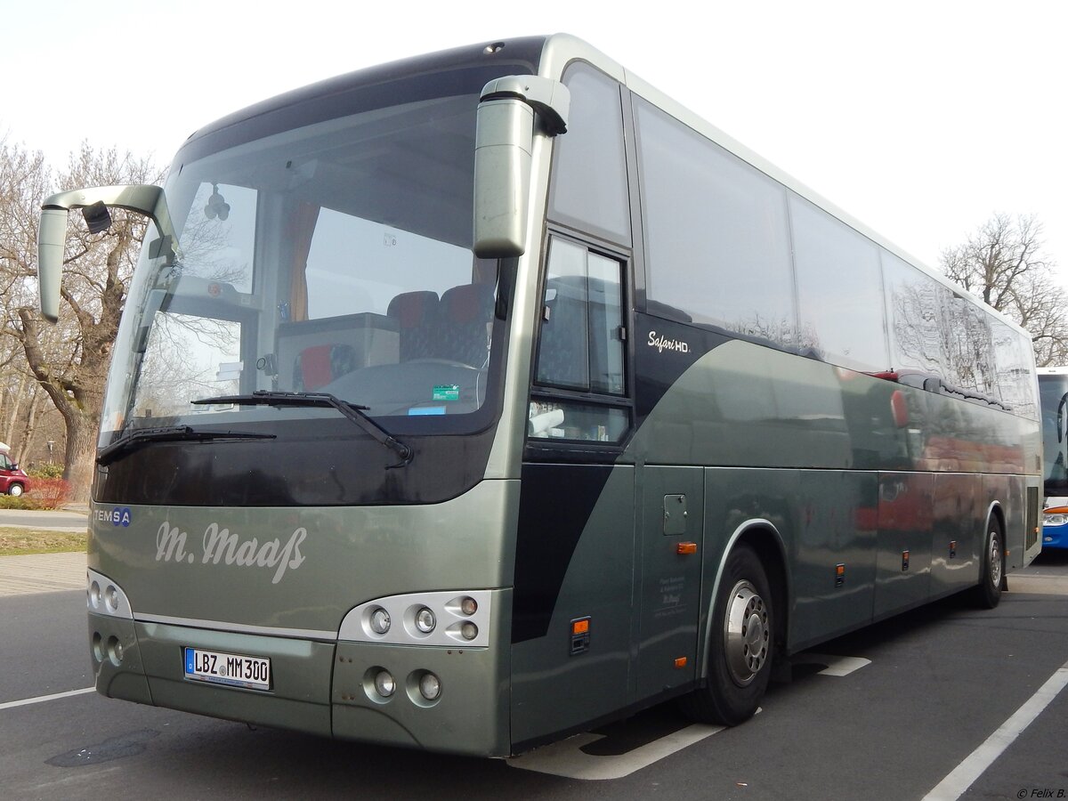 Temsa Safari HD von Plauer Busbetrieb M. Maaß aus Deutschland in Neubrandenburg.