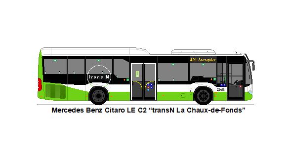 transN, La Chaux-de-Fonds - Mercedes Benz Citaro LE C2