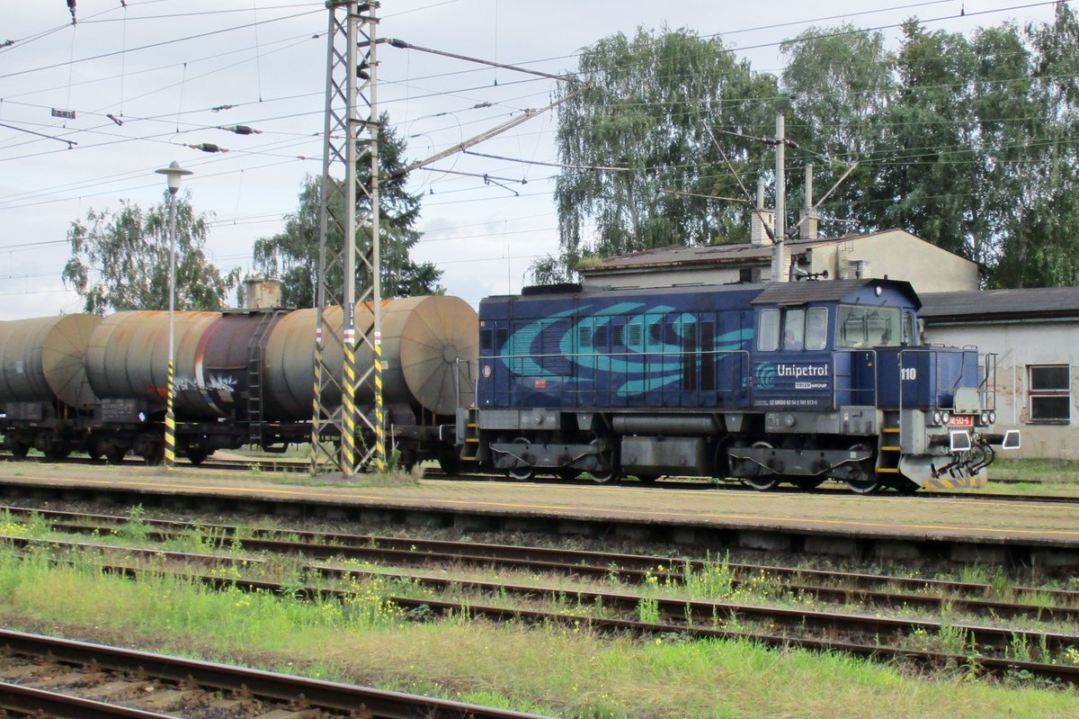 UniPetrol 741 513 durchfahrt Hranice nad Morave am 22 September 2017.