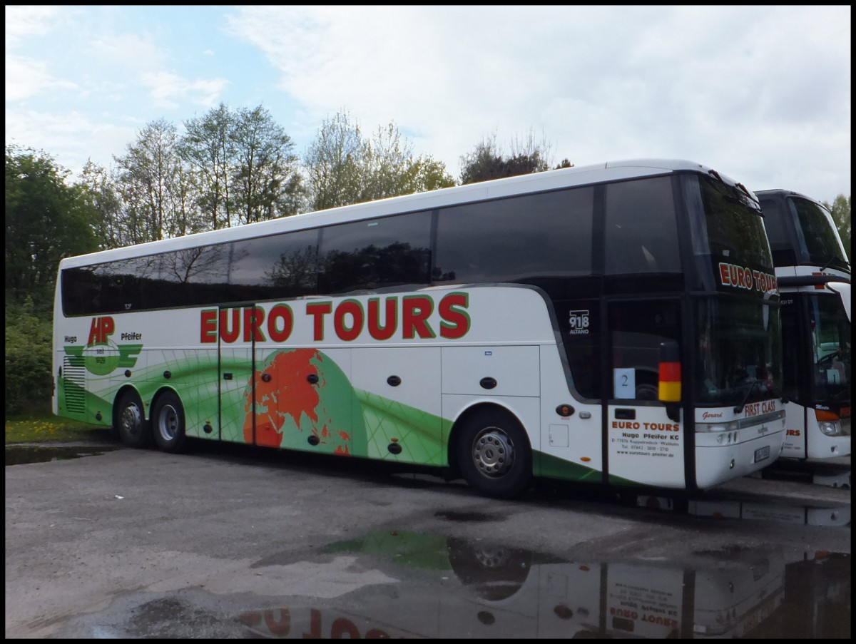 Van Hool T918 von Euro Tours aus Deutschland in Binz.