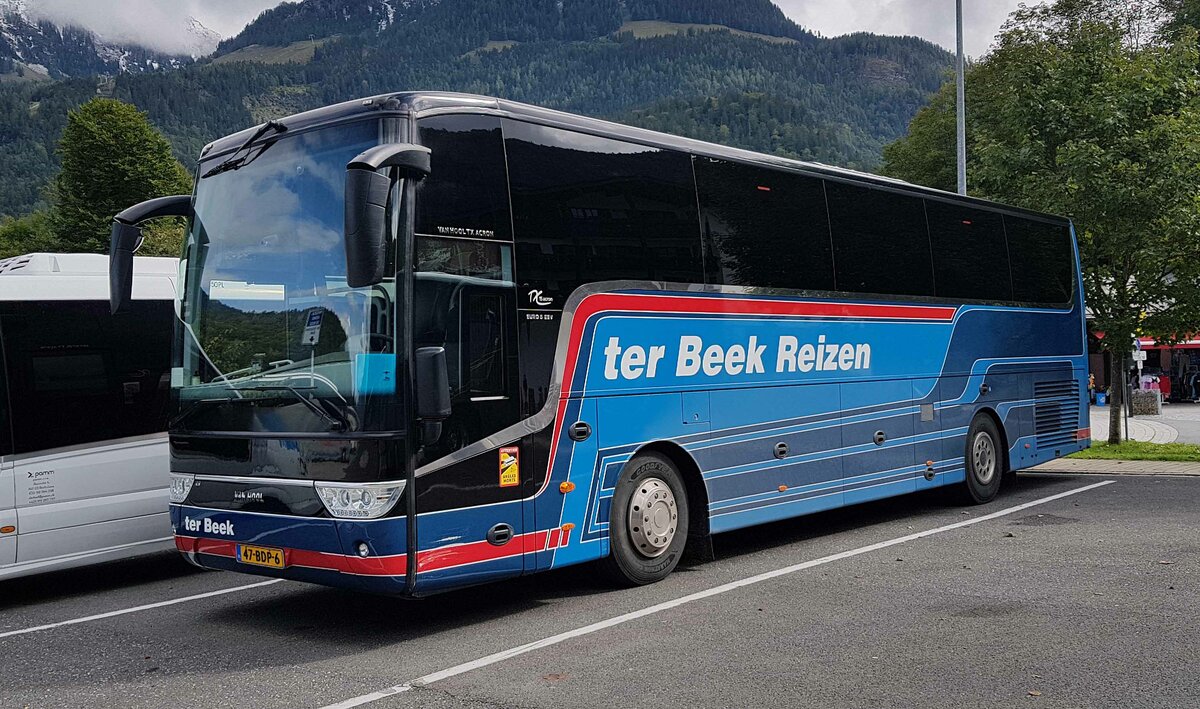 =Van Hool TX Acron von ter Beek-Reisen steht im September 2022 auf dem Parkplatz Knigsee