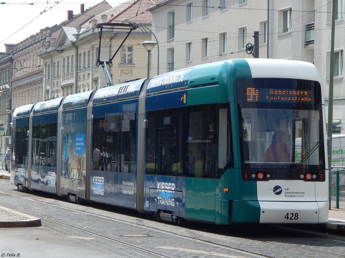 Variobahn Nr. 428 der ViP in Potsdam.