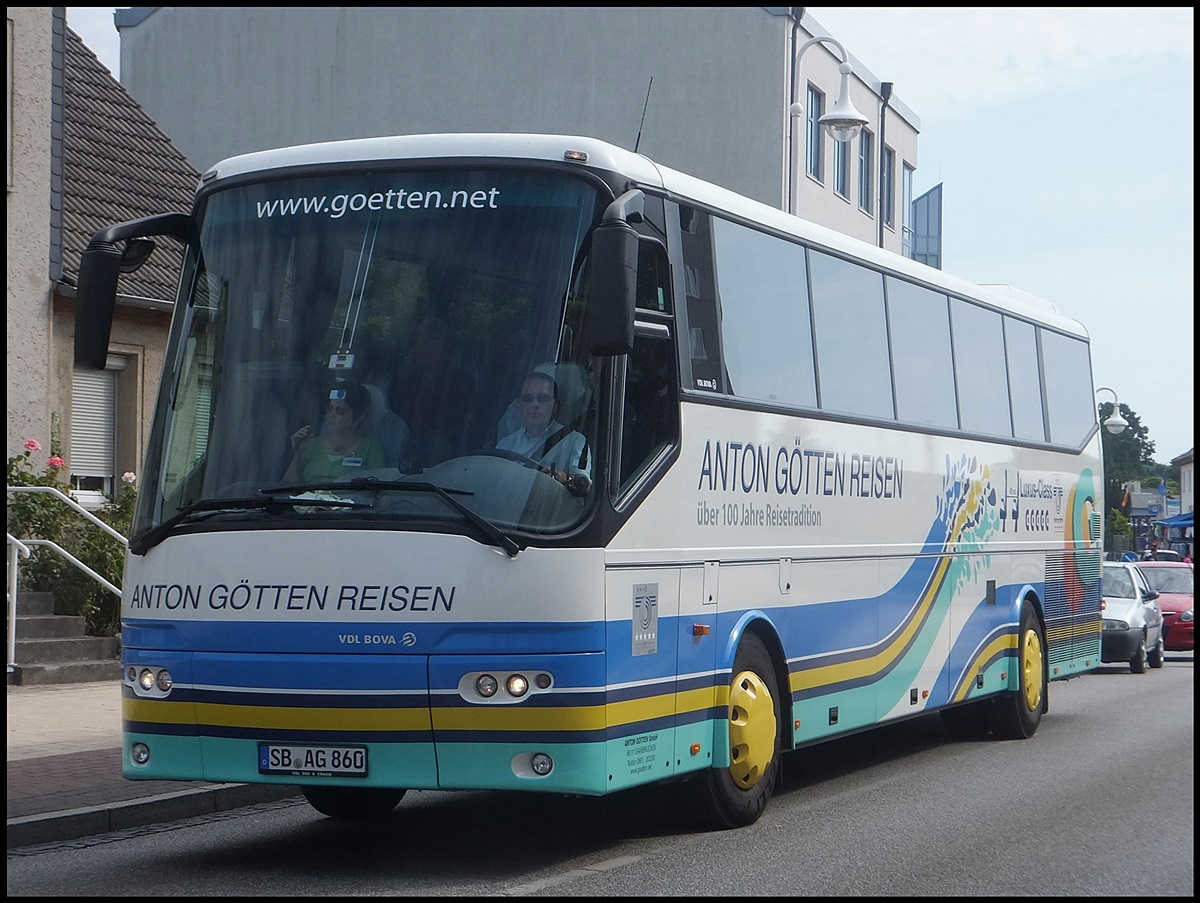 VDL Bova Futura von Anton Gtten Reisen aus Deutschland in Sassnitz. 
