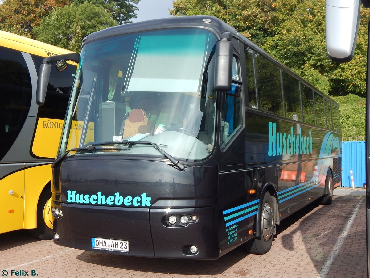 VDL Bova Futura von Huschebeck aus Deutschland im Stadthafen Sassnitz.