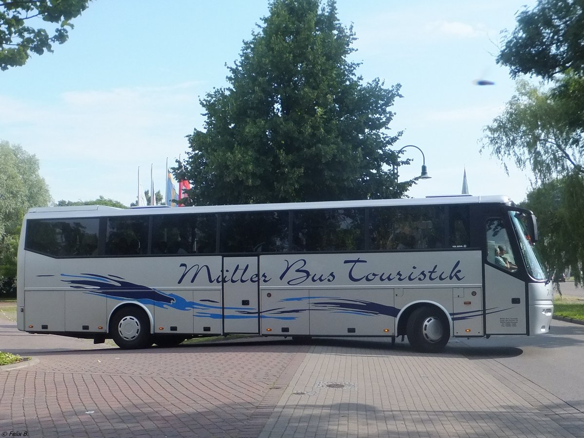 VDL Bova Futura von Mller Bus Tourikstik aus Deutschland in Bergen.