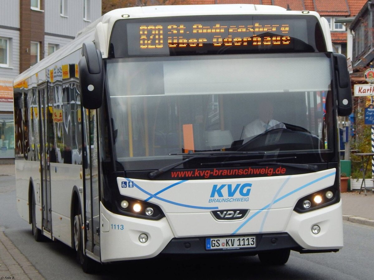 VDL Citea der KVG Braunschweig in Braunlage.