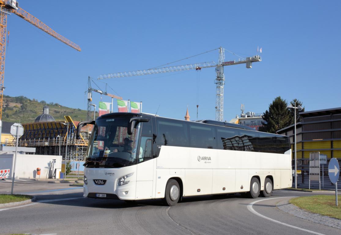 VDL Futura von Arriva Reisen aus der CZ 09/2017 in Krems.