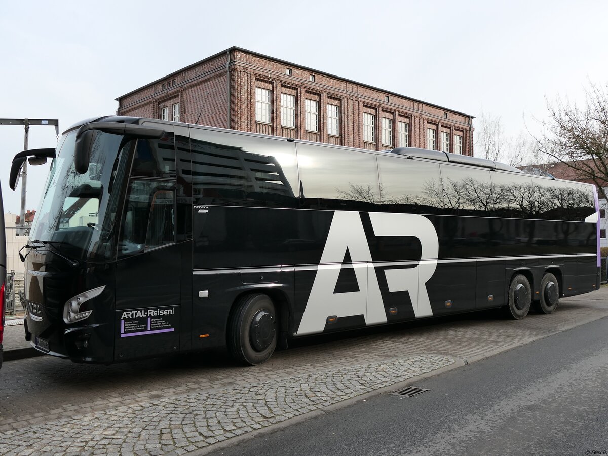 VDL Futura von Artal-Reisen aus Deutschland in Neubrandenburg.