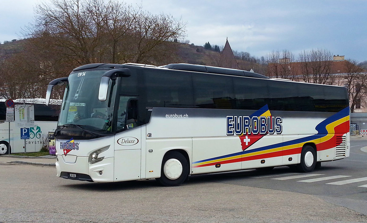 VDL Futura von Eurobus Reisen aus der CH 03/2018 in Krems.