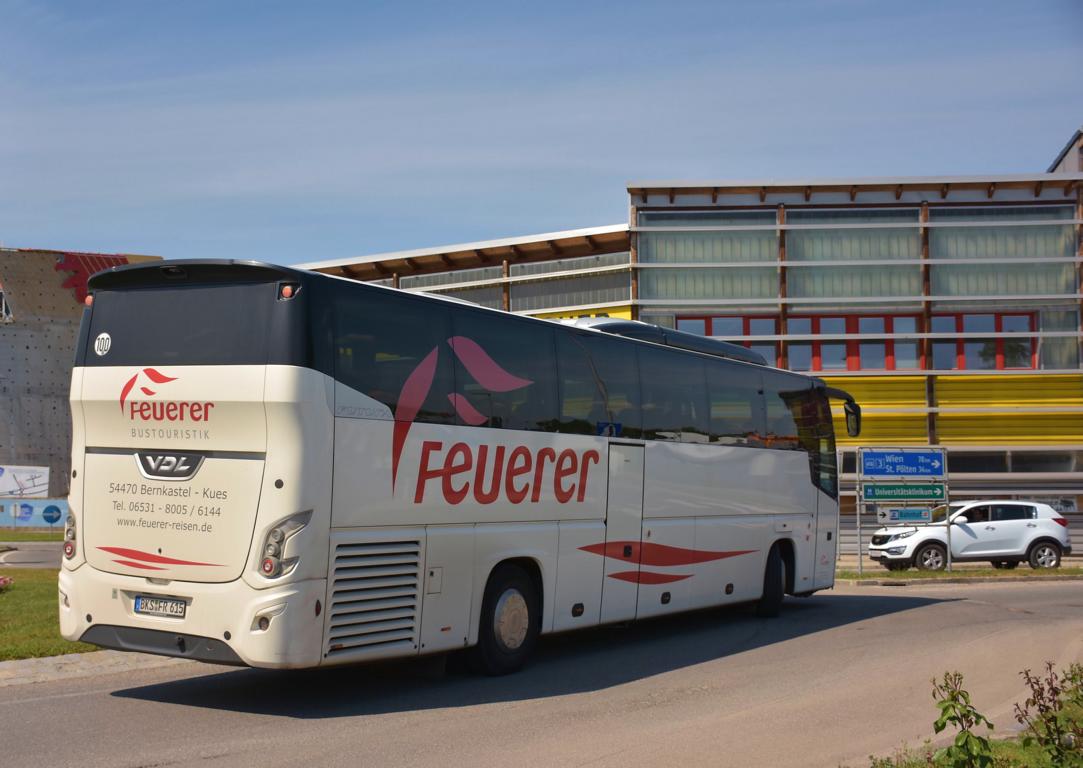 VDL Futura von Feuerer Reisen aus der BRD im Mai 2018 in Krems.