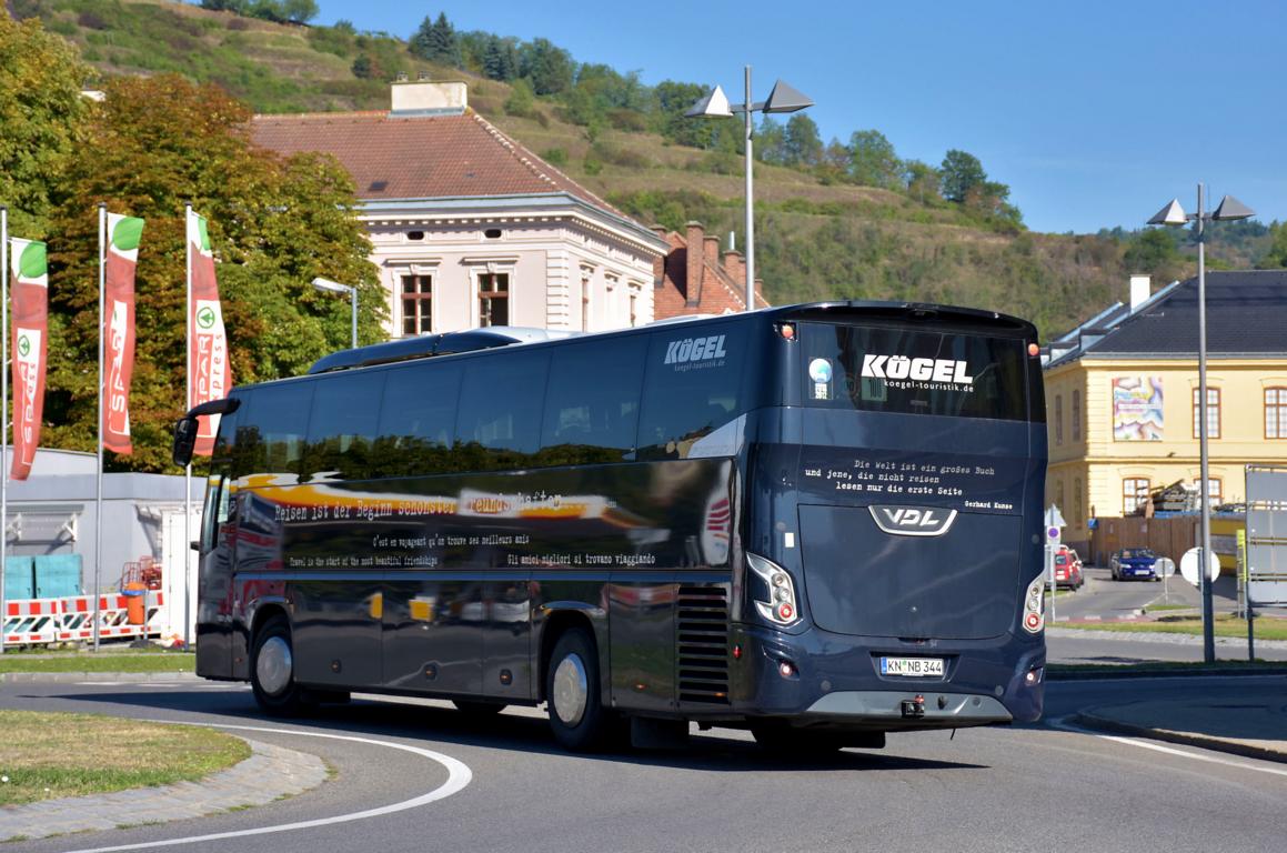 VDL Futura von Kgel Reisen aus der BRD 2017 in Krems.