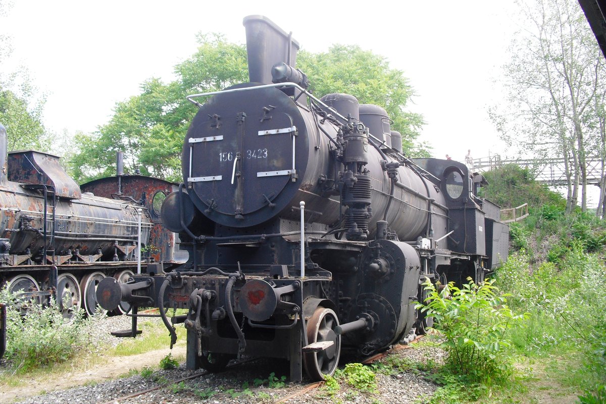 Versteckt ins Heizhaus Strasshof asteht am 28 Mai 2012 ÒBB 156 3423