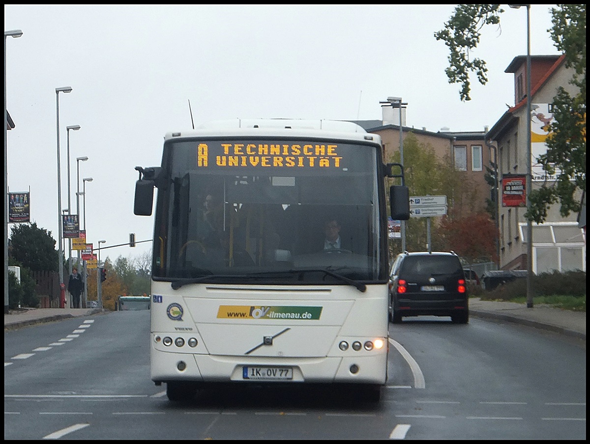 Volvo 8700 von IOV-Ilmenau in Ilmenau.