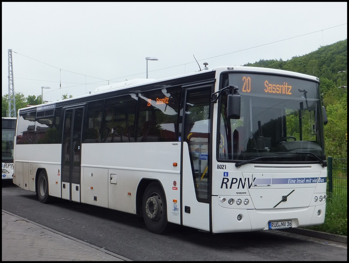 Volvo 8700 der RPNV in Sassnitz.