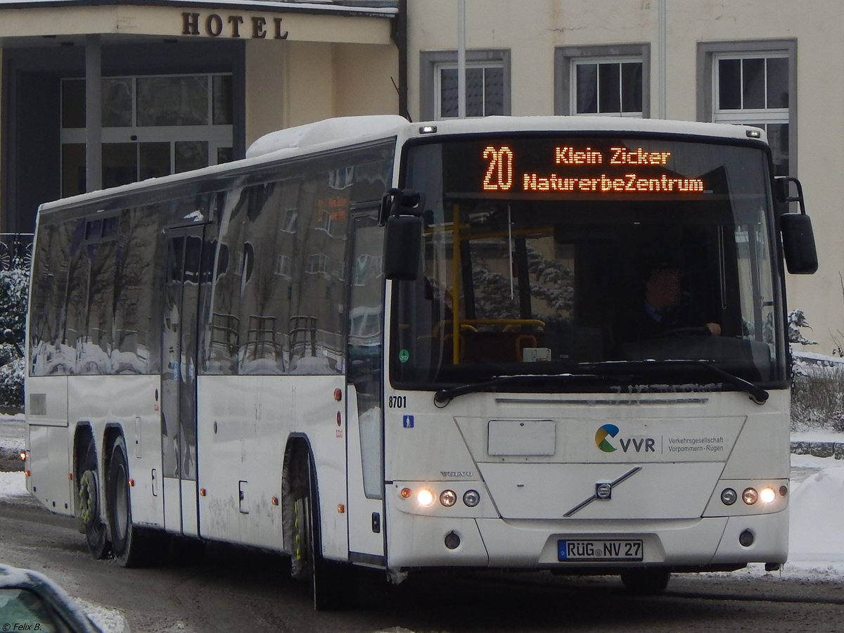 Volvo 8700 der VVR in Sassnitz.