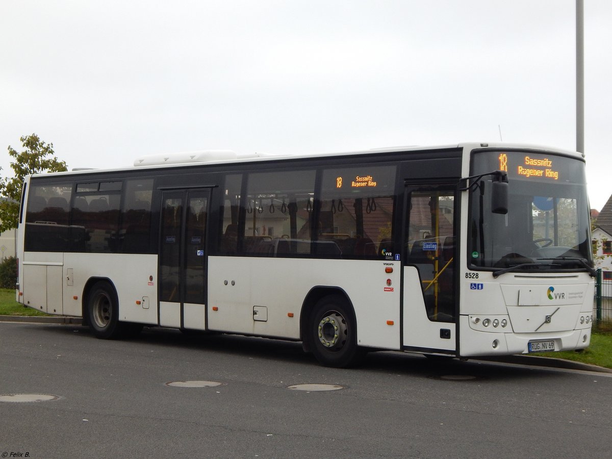 Volvo 8700 der VVR in Sassnitz.