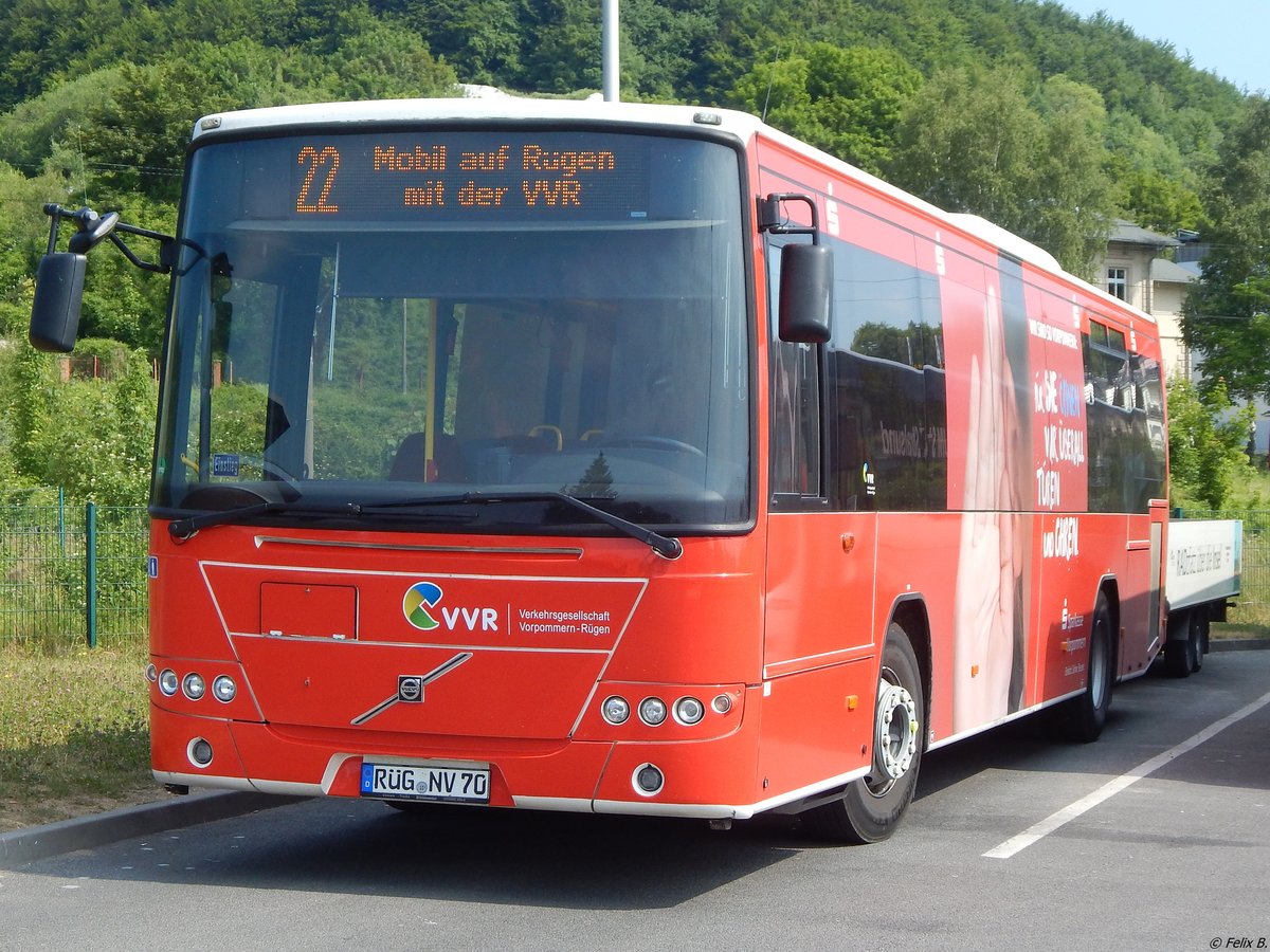 Volvo 8700 der VVR in Sassnitz.