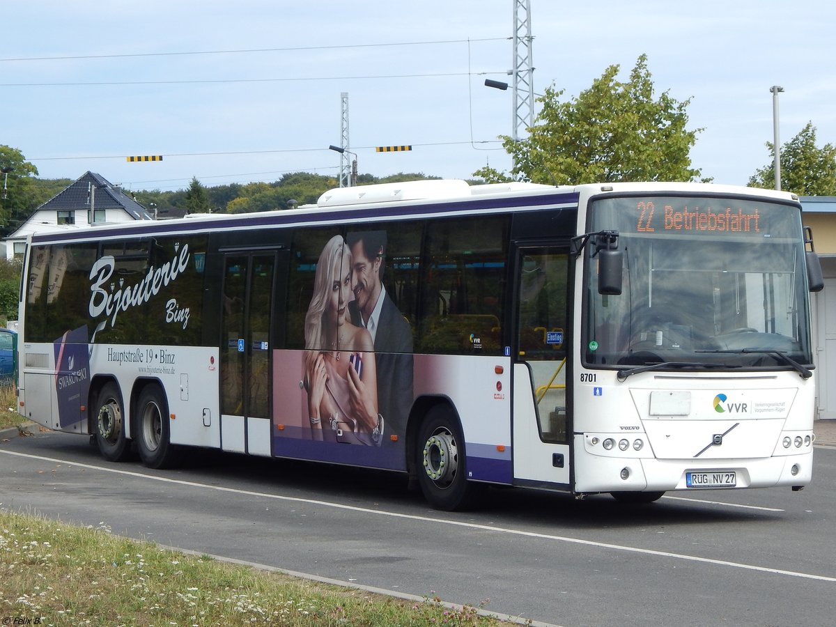 Volvo 8700 der VVR in Sassnitz.