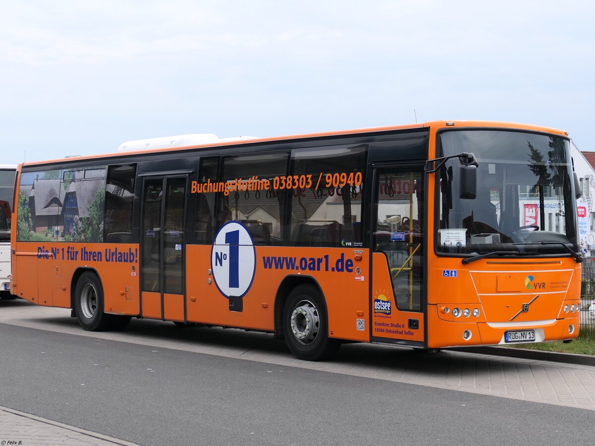 Volvo 8700 der VVR in Sassnitz.