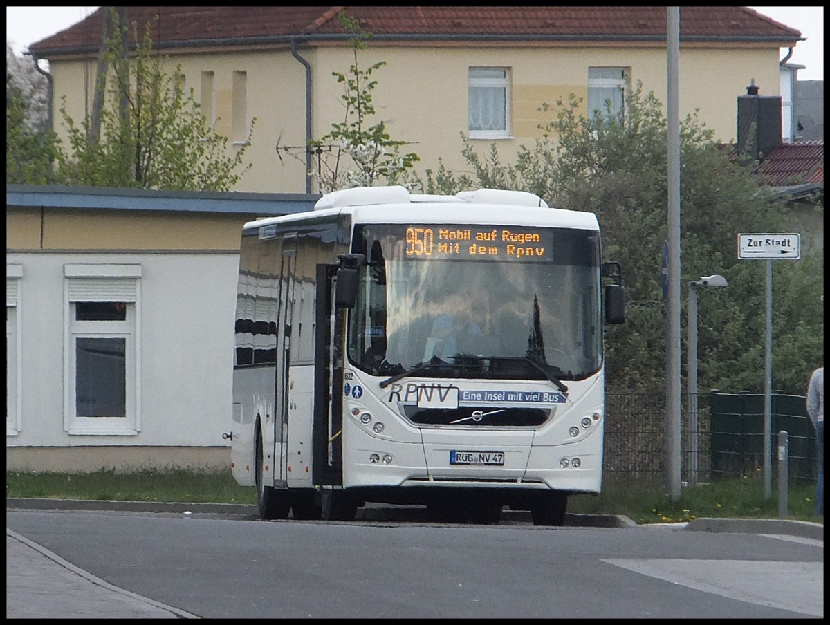 Volvo 8900 der RPNV in Sassnitz.