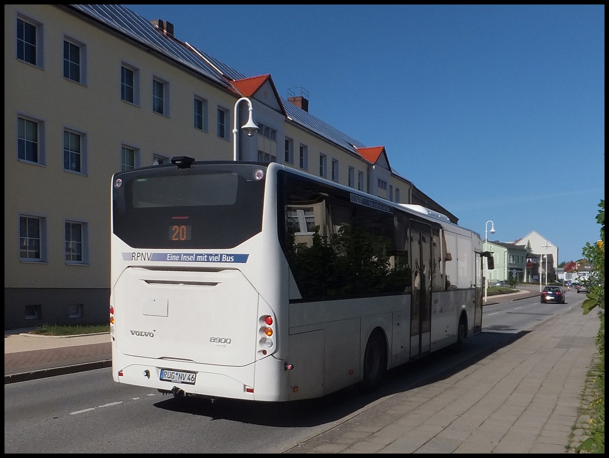 Volvo 8900 der RPNV in Sassnitz.