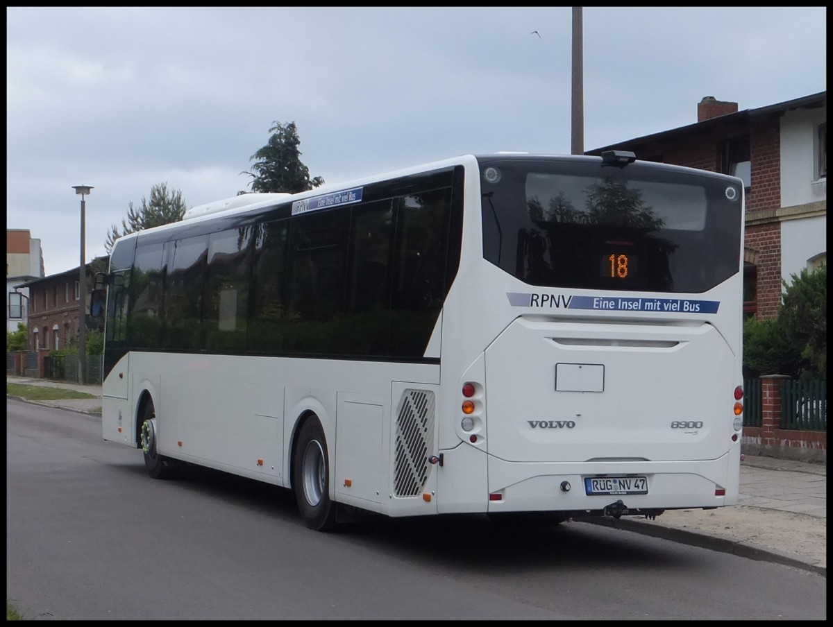 Volvo 8900 der RPNV in Sassnitz.