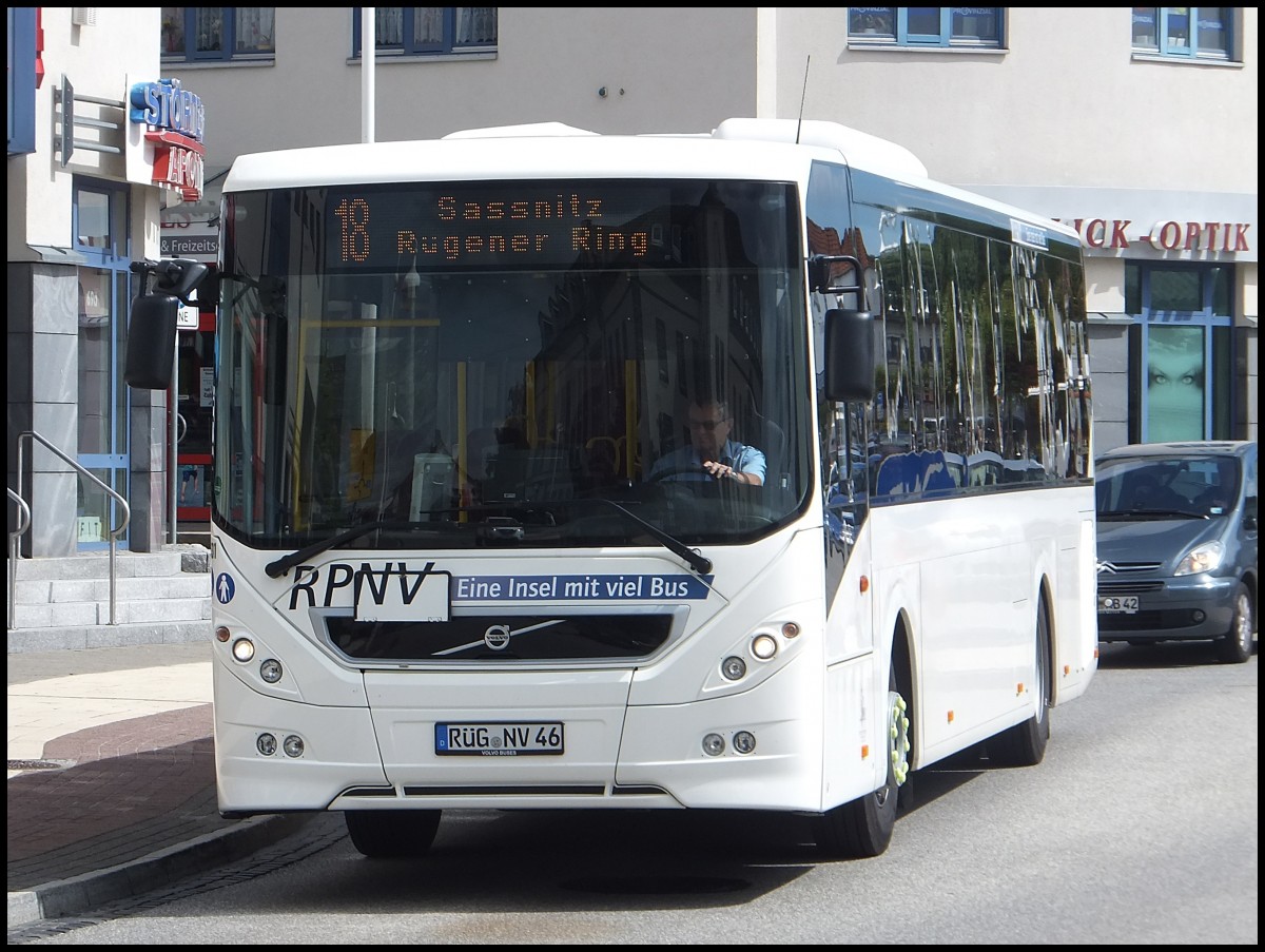 Volvo 8900 der RPNV in Sassnitz.