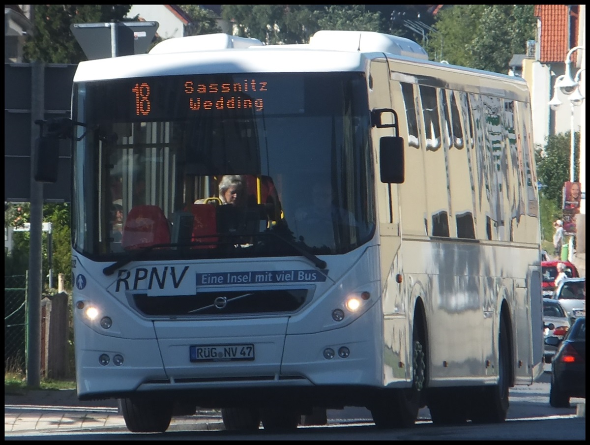 Volvo 8900 der RPNV in Sassnitz.