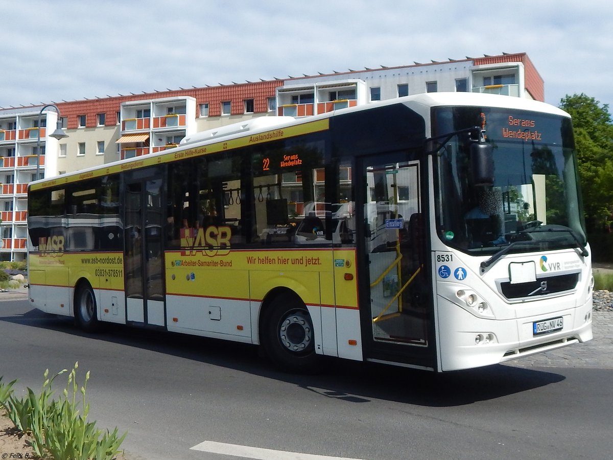 Volvo 8900 der VVR in Binz.