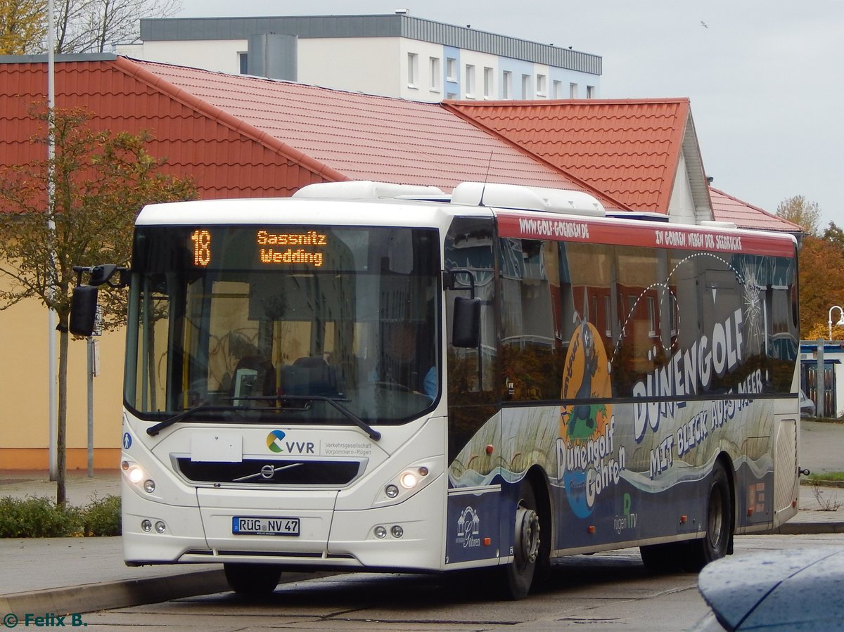 Volvo 8900 der VVR in Sasnitz.