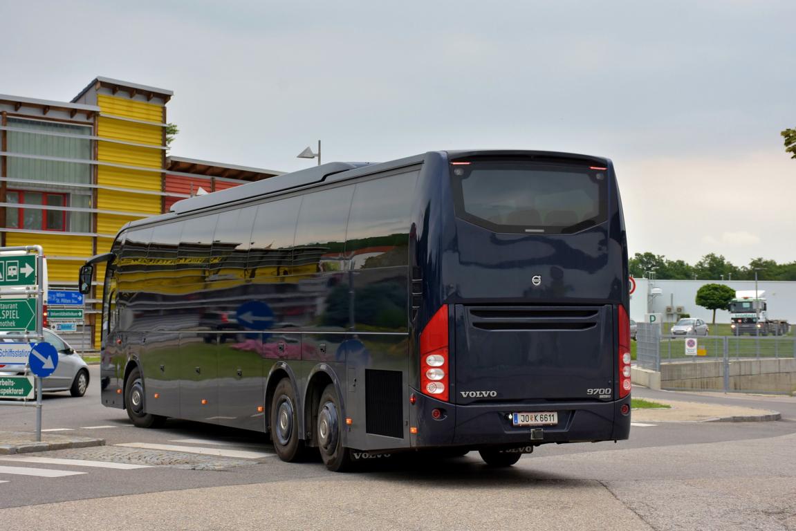Volvo 9700 aus sterreich 2018 in Krems gesehen.